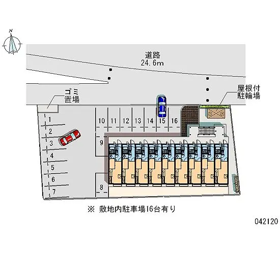 倉敷市北畝１丁目 月極駐車場